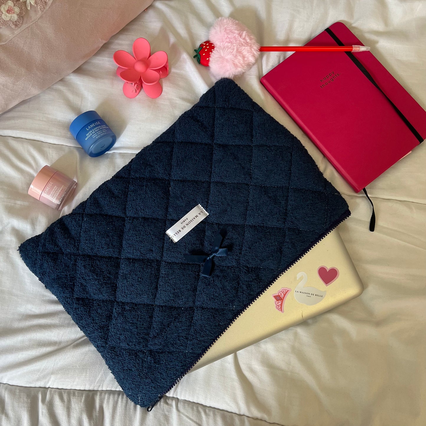 Navy Queen computer case